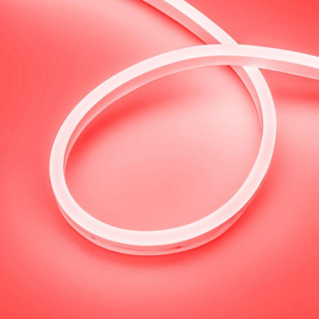Лента светодиодная герметичная AURORA-PS-A120-16x8mm 24V Red 10Вт/м IP65 2835 (уп.5м)  036696