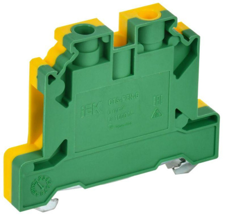 Колодка клеммная CTS-PEN земля 6кв.мм жел./зел.  YCT11-00-K52-006