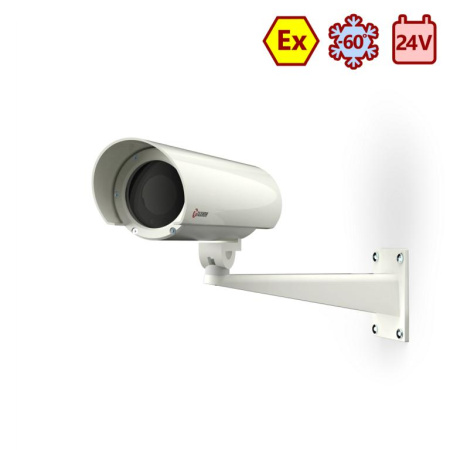 Термокожух для видеокамеры взрывозащ. 1Ex db IIB T6 Gb X / Ex tb IIIC T80град.C Db X IP66/IP68 24В DC ТГБ-4М Ex IIB  10113