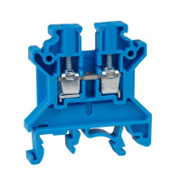 Клемма проходная винтовая OptiClip CTS-4-I-BU-32A-(0.2-4) син.  289774