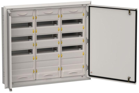 Корпус металлический ЩРв-144 (3х48) 755х885х130 IP31 сер. TITAN 5  TI5-50-V-3X048-31-7035
