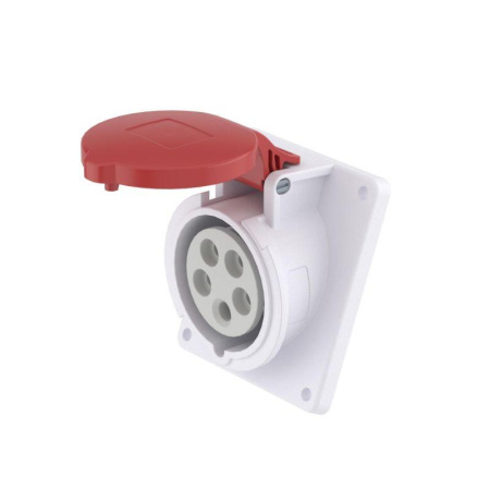 Розетка скрыт. уст. 32А 400В 3P+E+N с наклоном IP44  DIS4133267