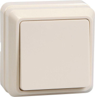 Выключатель 1-кл. ОП Октава 10А IP20 ВС20-1-0-ОКм крем.  EVO10-K33-10-DC