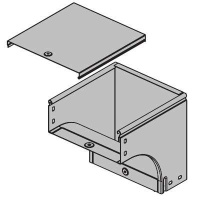 Угол для лотка вертикальный внешний 90град. 150х80 CDV 90  37373