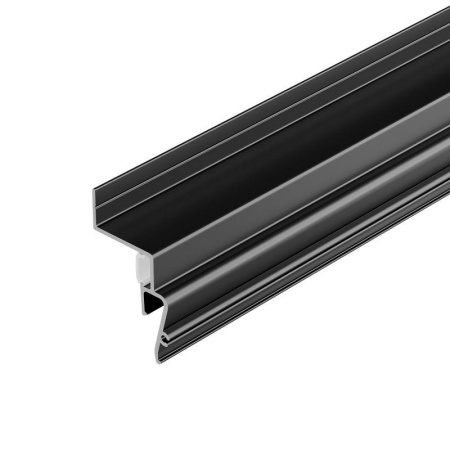 Профиль STRETCH-SHADOW-2000 BLACK (A2-CONTOUR-PRO) 2м алюм.  039510