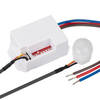 Датчик движения PRIME-PIR-IN-360-230В-MULTI (56х33мм 800Вт IP20)  027387