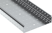 Лоток листовой перфорированный ESCA 7 100х400 L3000 сталь 1.5мм  CLP10-100-400-150-3