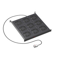 Модуль вентиляторный 19дюйм 9 вент. с термостатом RAL900  R519VSIT9FTB