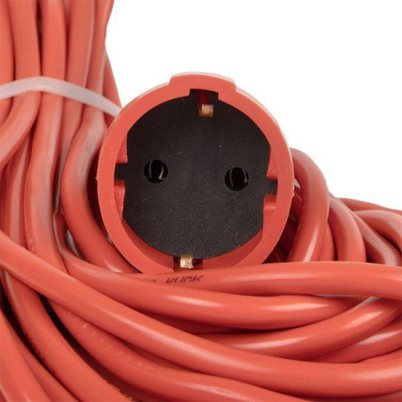 Удлинитель-шнур 1х40м с заземл. 16А IP20 Зевс 2.0 3.5кВт ПВС 3х1 PROxima  USB02-16-310-1-40