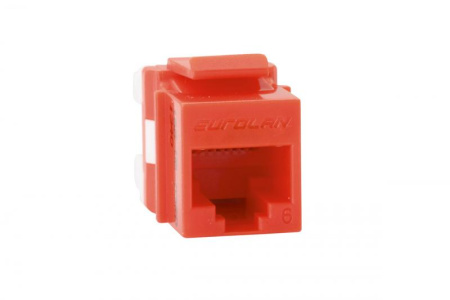 Модуль UTP кат.6 Keystone красн.  16B-U6-03RD