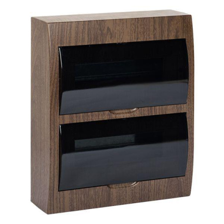 Щит ЩРН-П-24 IP41 темное дерево PROxima  pb40-n-24-dark