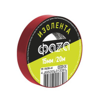 Изолента ПВХ 15мм (рул.20м) красн.  5013391