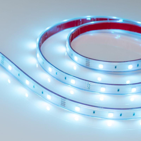 Лента светодиодная RTW-PS-B30-13mm 12V RGB 5060 7.2Вт/м IP67 герметичная (уп.5м)  028711