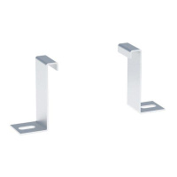 Скоба прижимная болтовая для лестничного лотка усиленного H100мм (2мм) HDZ  spltp100-HDZ