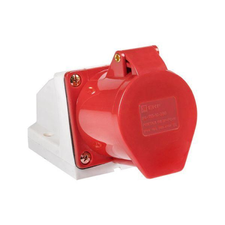 Розетка наружн. уст. 115 16А 3P+PE+N 380В IP44 PROxima  ps-115-16-380