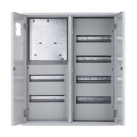 Корпус учетный навесной ЩРУН-3/72 680х585х160 3-фазн 72мод. IP31 двудверный метал.  30440DEK