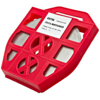 Лента крепежная C201 20х50 пластик (уп.50м)  41013