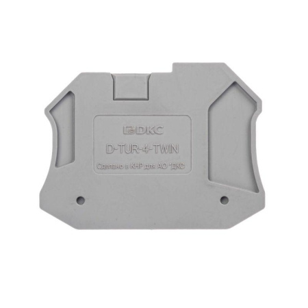 Изолятор торцевой для клеммы TUR-4-TWIN  D-TUR-4-TWIN