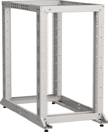 Стойка 2-рамная 42U 600х600-1000мм сер. LINEA F  LF35-42U61-2GM