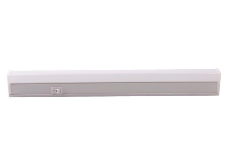 Светильник светодиодный LWL-2013-5CL 5Вт 20LED 4000К IP20 300лм 310мм 220В линейный с сетевым проводом пластик. бел.  12326