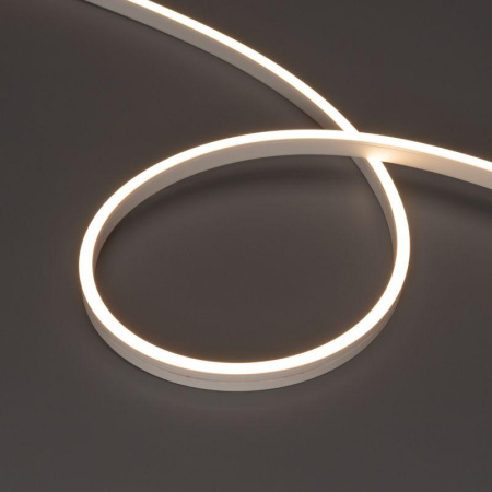 Лента герметичная MOONLIGHT-SIDE-A120-06x12mm 24В Warm3000 (9.6Вт/м IP65 wire x2) (прямой вывод кабеля) (уп.5м)  041035
