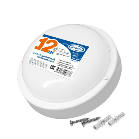 Светильник светодиодный ILED-SMD2835-СПП-12-970-220-4-IP65-R ЖКХ  1466