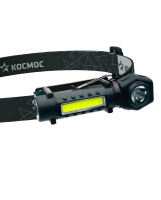 Фонарь аккумуляторный налобный 3Вт LED+3Вт COB LED с коллиматорной линзой Li-ion 18650 1200мА.ч корпус ABS-пластик USB-шнур type C магнит на корпусе зажим для крепления регулируемый эласт. ремешок  KOC508Lit Фонарь аккумуляторный налобный 3Вт LED+3Вт COB LED с коллиматорной линзой Li-ion 18650 1200мА.ч корпус ABS-пластик USB-шнур type C магнит на корпусе зажим для крепления регулируемый эласт. ремешок  KOC508Lit