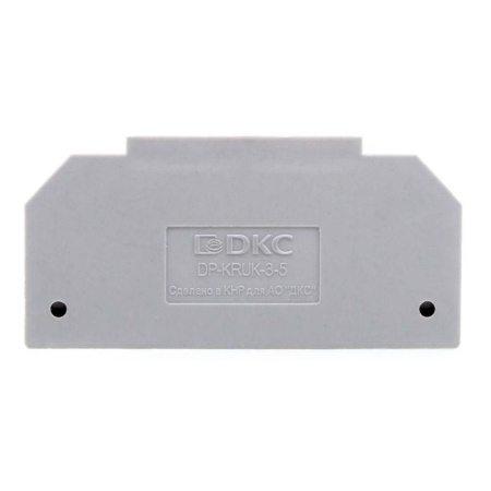 Компенсатор ширины для клемм KRUK-3-5 (уп.100шт)  DP-KRUK-3-5