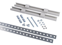 Комплект крепления металлокорпуса к столбу монтаж. полосой  YKK-0-125