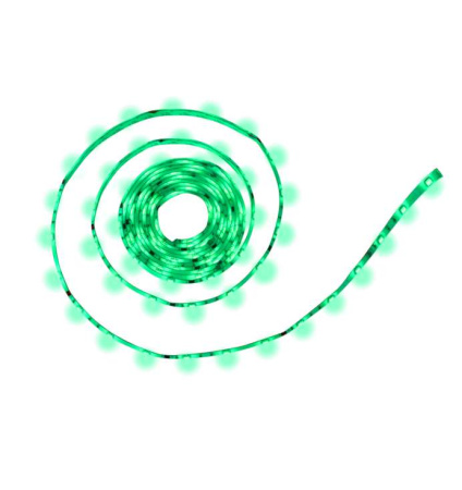 Лента светодиодная PLS 5050/30-12V Green 7.2Вт/м зел. IP20 (уп.5м)  327583