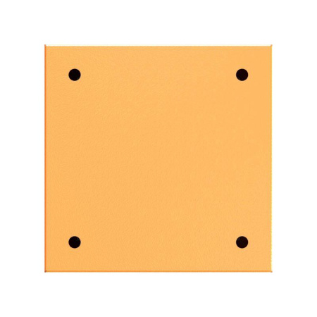 Коробка ответвительная FS 150х150х80мм 4р 450В 20А 10кв.мм нерж. контакт с гладкими стенками и клеммн. IP66 сталь.  FSK30410