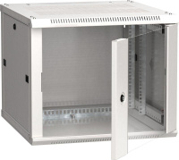 Шкаф 19дюйм LINEA W 9U 600х600мм настен. стекл. дверь RAL7035  LWR3-09U66-GF Шкаф 19дюйм LINEA W 9U 600х600мм настен. стекл. дверь RAL7035  LWR3-09U66-GF