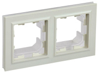 Рамка 2-м IP44 BRITE РУ-2-БрКр-44 беж.  BR-M22-44-K10