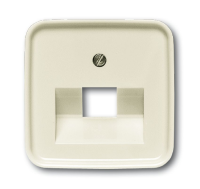 Накладка розетки компьютерной 1-м Duro бел.  2CKA001753A8949