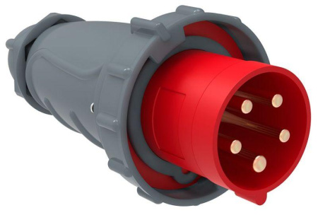 Вилка эл. каб. 63А 3P+PE+N 6ч/200/346-240/415В IP67 MAGNUM ССИ-035  PSN02-063-5