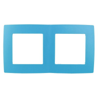 Рамка 2-м 12-5002-28 голуб. ЭРА Б0019402