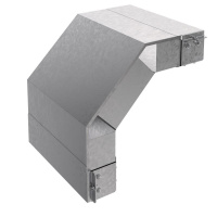 Короб угловой 90град. вниз КУ90Н.100.50.455.1.5.2 СОЭМИ Н7244105272