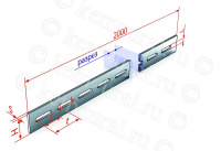 Полоса К202 (20х2000) ХЛ1 (S=2.0мм)  465 200028 1f