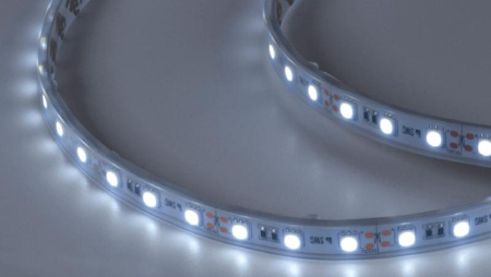 Лента светодиодная стандарт 5050 60LED/м 14.4Вт/м холод. бел. 12В IP66 ультра (уп.5м)  00-00018613