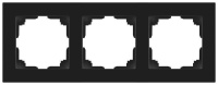 Рамка для розеток и выключателей Accent 6-503-05 на 3 поста СУ антрацит  Б0063787