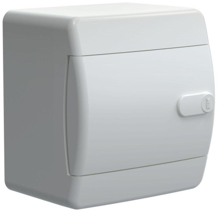 Корпус пластиковый ЩРН-П-4 IP41 бел. дверь UNION Compact  UIC-KP13-N-04-41-K01