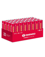 Элемент питания алкалиновый AA/LR6 1.5В Energy Alkaline 2021 Pack-32 (уп.32шт)  5030053 Элемент питания алкалиновый AA/LR6 1.5В Energy Alkaline 2021 Pack-32 (уп.32шт)  5030053