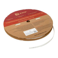 Трубка термоусадочная ТУТ нг 12/6 бел. (уп.100м)  tut-12-w