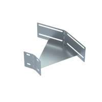 Угол для лотка горизонтальный изменяемый 0-45град. 100х100 сталь "ПЛЮС" IGLplus100-100 INOX316L нерж. КМ PL12502