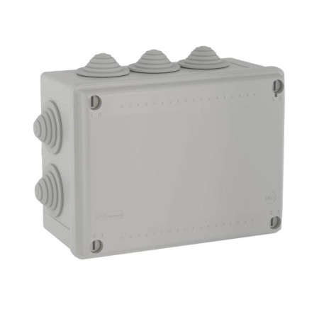Коробка распределительная ОП 190х140х70мм IP55 10 каб. ввод  54100
