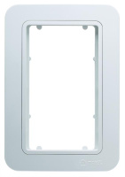 Рамка+вставка для 2-м розетки Lillium бел. 18002710