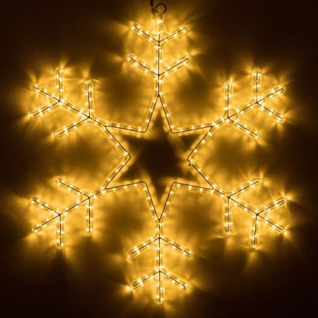 Фигура ARD-SNOWFLAKE-M4-750x750-324LED Warm (230В 18Вт) (IP65)  034252