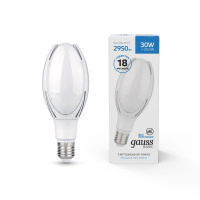 Лампа светодиодная Basic 30Вт T100 цилиндр 6500К холод. бел. E40 2950лм  11834332