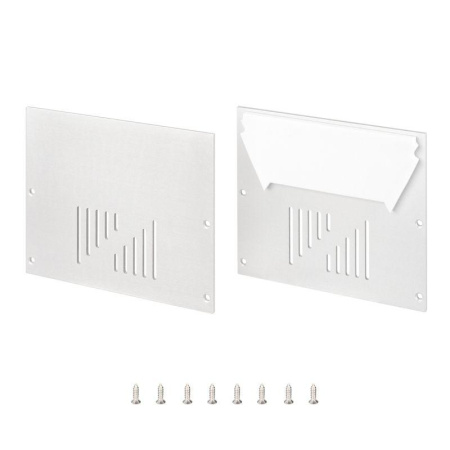 Заглушка ARH-POWER-W100 глухая алюм.  036436