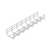 Лоток проволочный 150х100 L3000 сталь 4мм PL100-150-3000 оцинк. КМ LO0236